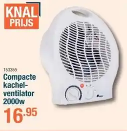 Cevo Compacte kachel ventilator 2000W aanbieding