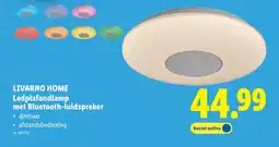 Lidl Ledplafondlamp met Bluetooth-luidspreker aanbieding