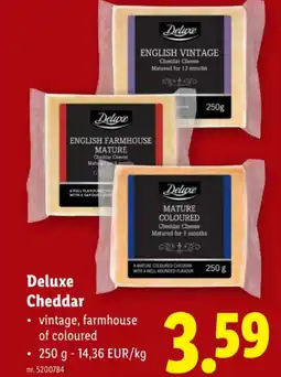 Lidl Cheddar aanbieding