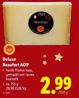 Lidl Beaufort AOP aanbieding