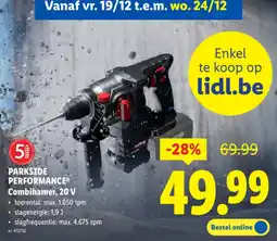 Lidl Combihamer, 20 V aanbieding