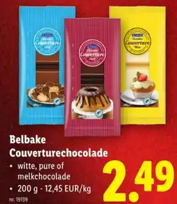 Lidl Couverturechocolade aanbieding