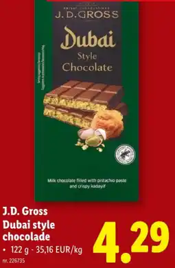 Lidl Dubai style chocolade aanbieding