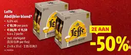 Lidl Abdijbier blond aanbieding