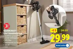 Lidl 2-in-1 handstofzuiger aanbieding