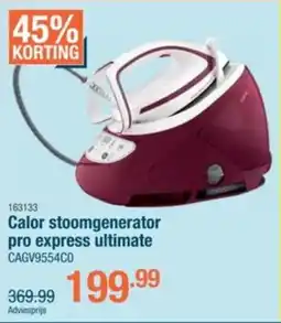 Cevo Calor stoomgenerator pro express ultimate CAGV9554C0 aanbieding