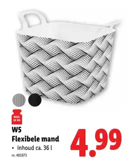 Lidl Flexibele mand aanbieding