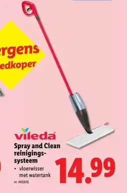 Lidl Spray and Clean reinigingssysteem aanbieding