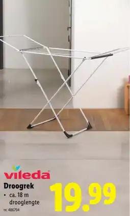 Lidl Droogrek aanbieding