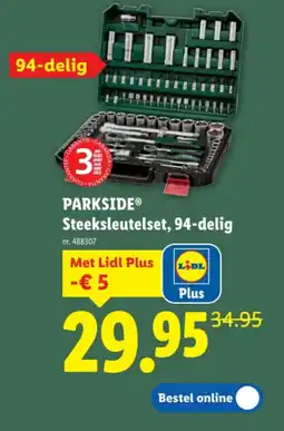 Lidl Steeksleutelset, 94-delig aanbieding