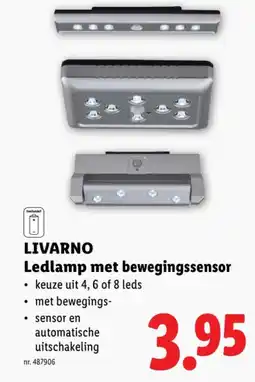 Lidl Ledlamp met bewegingssensor aanbieding