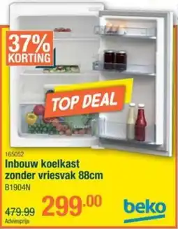 Cevo Inbouw koelkast zonder vriesvak aanbieding