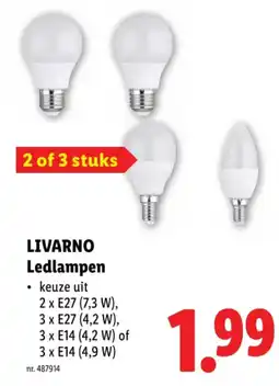 Lidl Ledlampen aanbieding