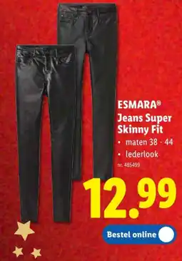 Lidl Jeans Super Skinny Fit aanbieding