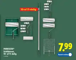 Lidl Schilderset, 10- of 11-delig aanbieding