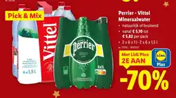 Lidl errier - Vittel Mineraalwater aanbieding