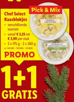 Lidl Kaasblokjes aanbieding
