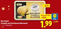 Lidl Schepijs met bourbonvanillesmaak aanbieding