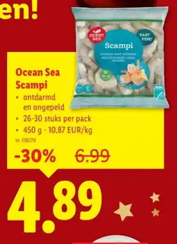 Lidl Scampi aanbieding