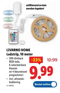 Lidl Ledstrip, 10 meter aanbieding