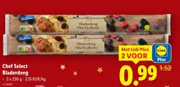 Lidl Bladerdeeg aanbieding