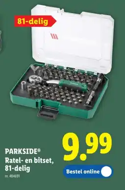 Lidl Ratel- en bitset, 81-delig aanbieding