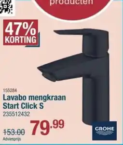 Cevo Lavabo mengkraan Start Click S aanbieding