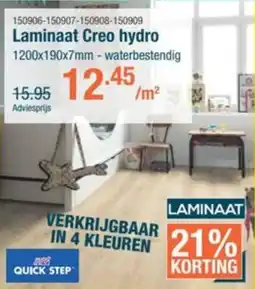 Cevo Laminaat Creo hydro aanbieding