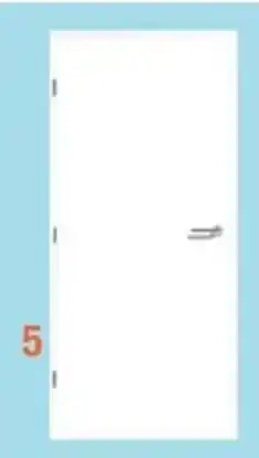 Cevo Afgelakte deur Rimini wit RAL9010 aanbieding