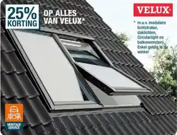 Cevo Op alles korting van velux aanbieding