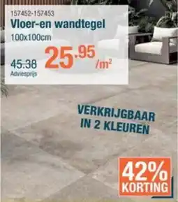 Cevo Vloer-en wandtegel aanbieding
