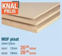 Cevo MDF plaat aanbieding