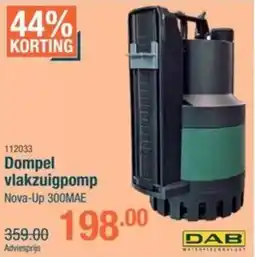 Cevo Dompel vlakzuigpomp aanbieding