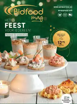 Bidfood Hamal signature kerstsalade met kip aanbieding