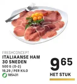 Bidfood Freshconcept italiaanse ham 30 sneden aanbieding