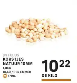 Bidfood Dv foods korstjes natuur aanbieding