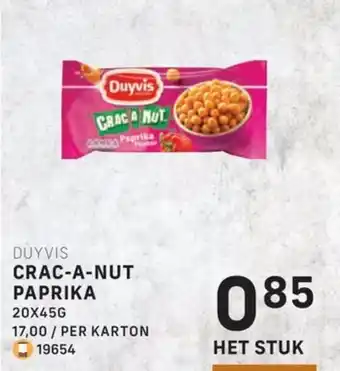 Duyvis crac-a-nut paprika