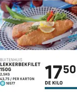Bidfood Buitenhuis lekkerbekfilet aanbieding