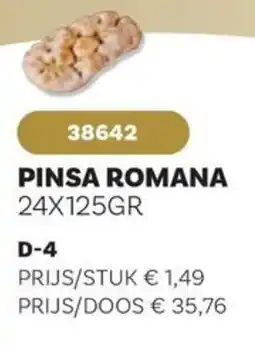 Bidfood Pinsa romana aanbieding