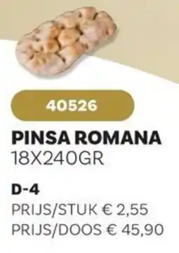 Bidfood Pinsa romana aanbieding