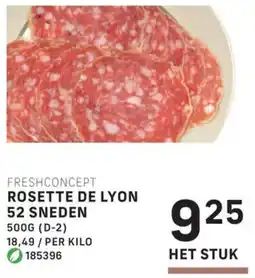 Bidfood Freshconcept rosette de lyon aanbieding