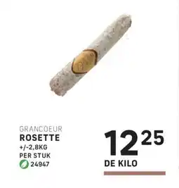 Bidfood Grancoeur rosette aanbieding