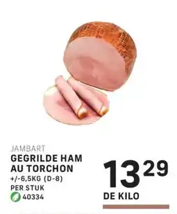 Bidfood Jambart gegrilde ham au torchon aanbieding