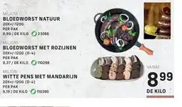 Bidfood Milioni bloedworst natuur aanbieding