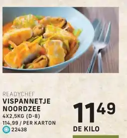 Bidfood Readychef vispannetje noordzee aanbieding