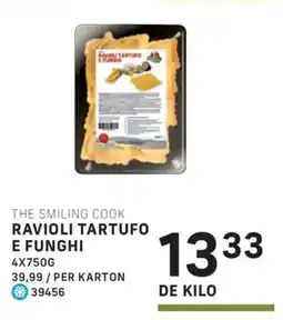 Bidfood The smiling cook ravioli tartufo e funghi aanbieding