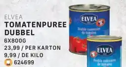 Bidfood Elvea tomatenpuree dubbel aanbieding