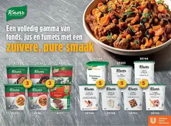 Bidfood Knorr aanbieding