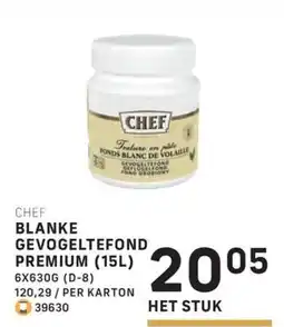 Bidfood Chef blanke gevogeltefond premium aanbieding