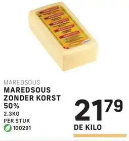 Bidfood Maredsous maredsous zonder korst 50% aanbieding